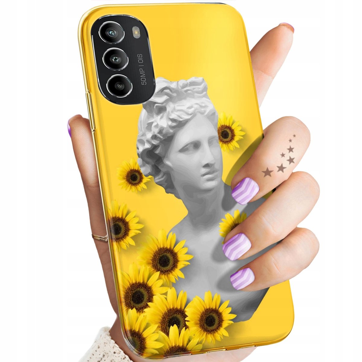 Etui Do Motorola Moto G Wzory Te S Oneczne Yellow Obudowa