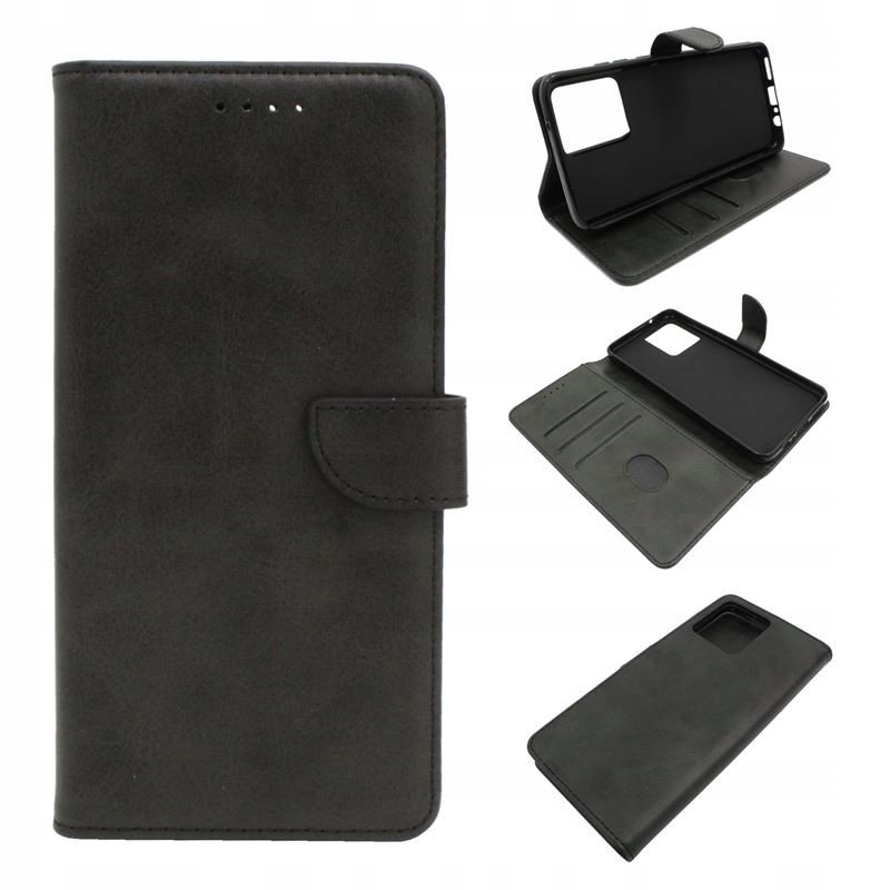 Etui Do Motorola Moto G G Smart Leather Czarne Obudowa Pokrowiec