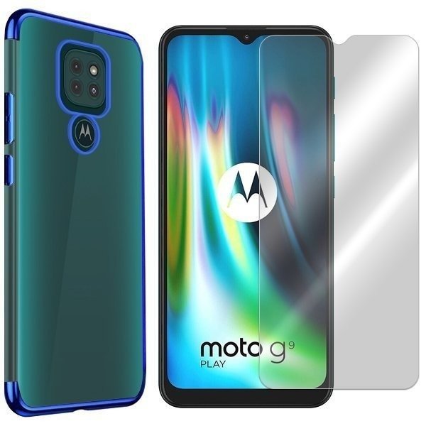 ETUI DO MOTOROLA MOTO G9 PLAY CASE AMBIT SZKŁO 9H VegaCom Sklep