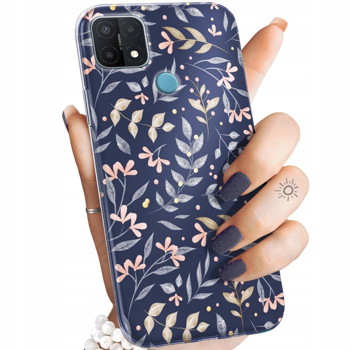 Etui Do Oppo A A S Wzory Floral Botanika Bukiety Obudowa Pokrowiec