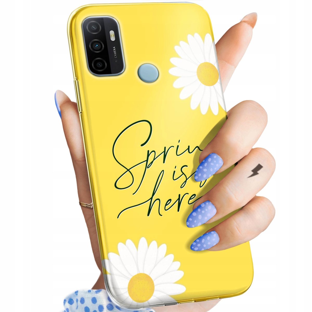 Etui Do Oppo A A S Wzory Wiosna Wiosenne Spring Obudowa