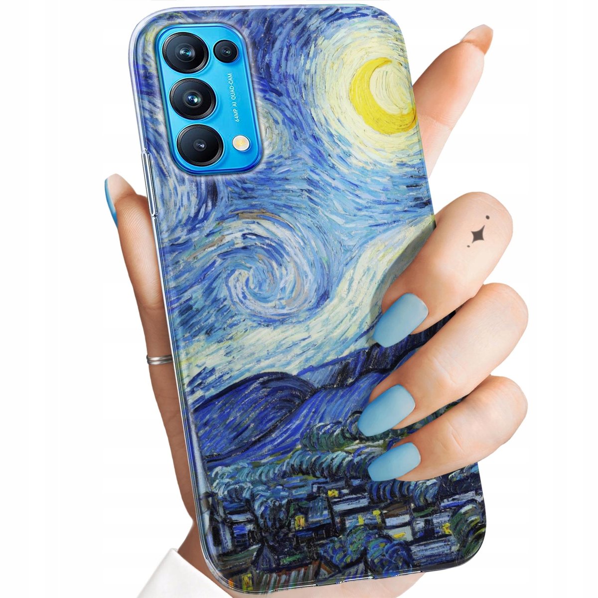 Etui Do Oppo Reno 5 Pro 5G Wzory Vincent Van Gogh Van Gogh Gwieździsta