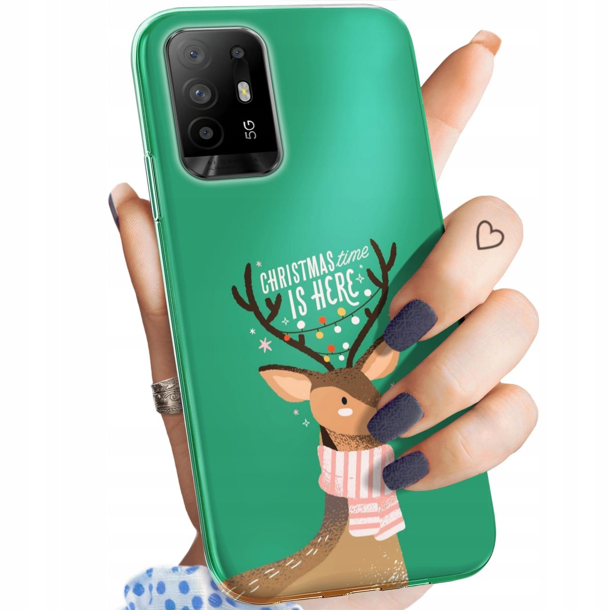 Etui Do Oppo Reno Pro G Wzory Wi Teczne Christmass Wi Ta Obudowa