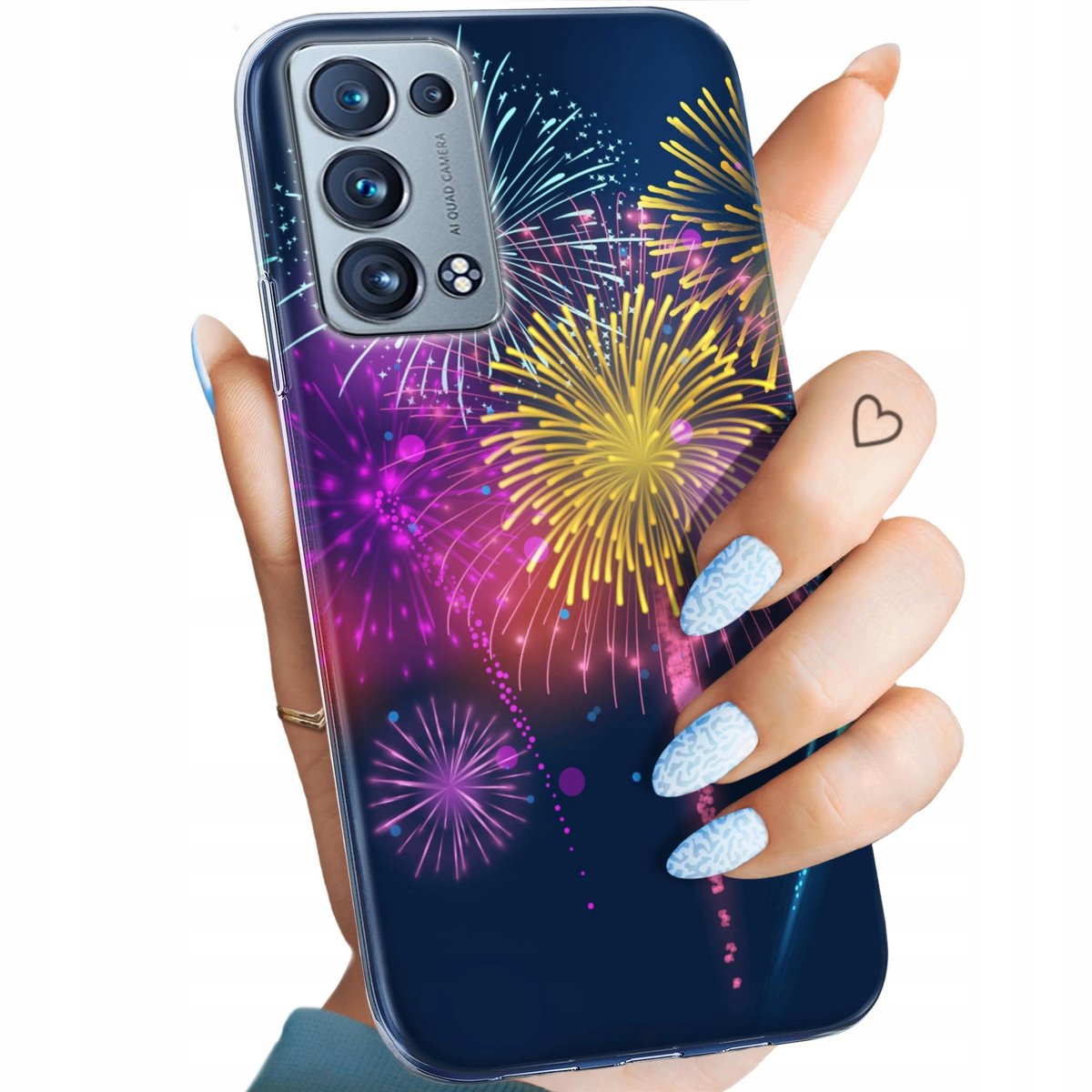 Etui Do Oppo Reno Pro Plus G Wzory Sylwester Impreza Nowy Rok