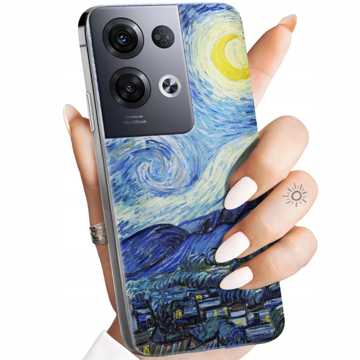 Etui Do Oppo Reno 8 Pro 5G Wzory Vincent Van Gogh Van Gogh Gwieździsta