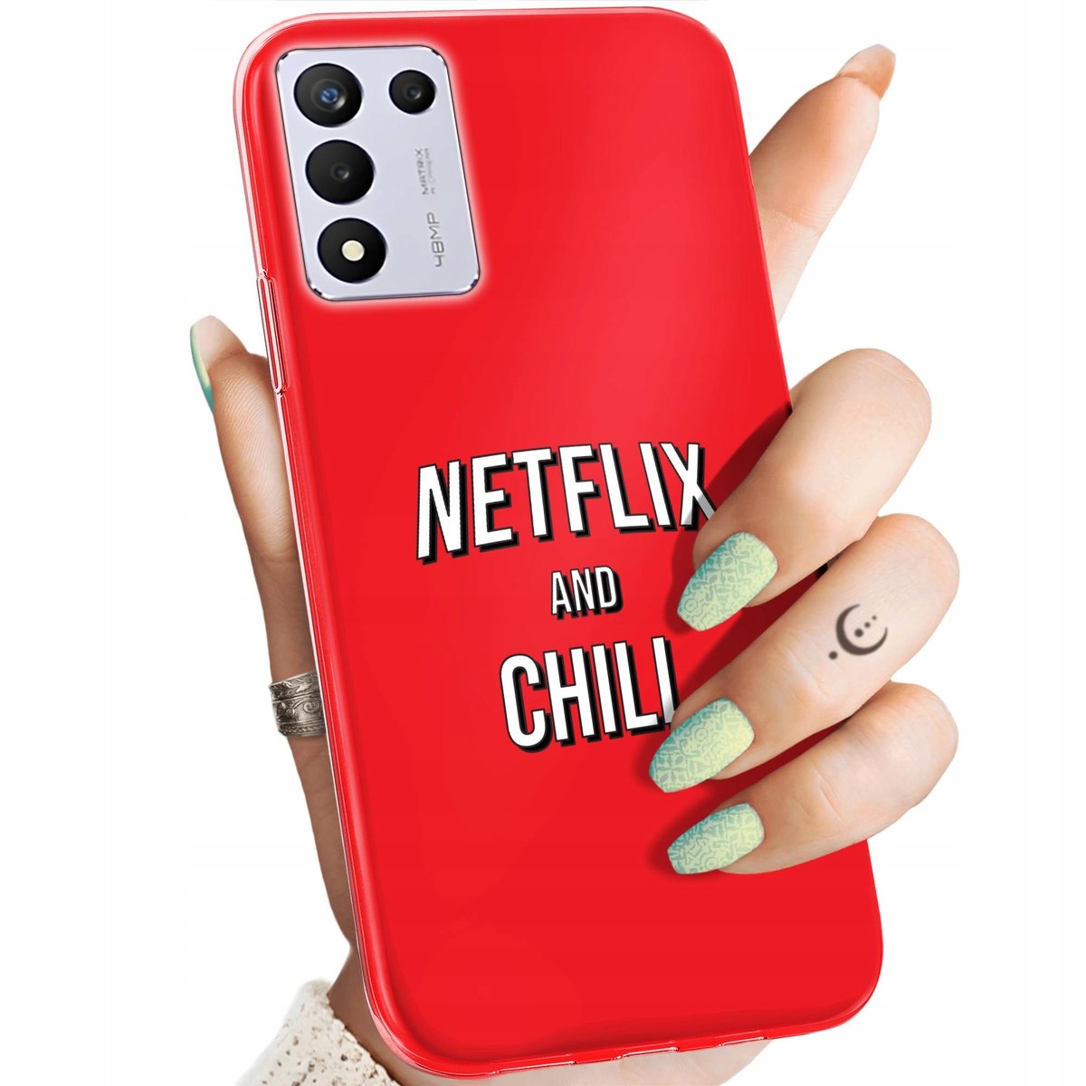 ETUI DO REALME 9 SE WZORY NETFLIX SERIALE FILMY KINO OBUDOWA POKROWIEC