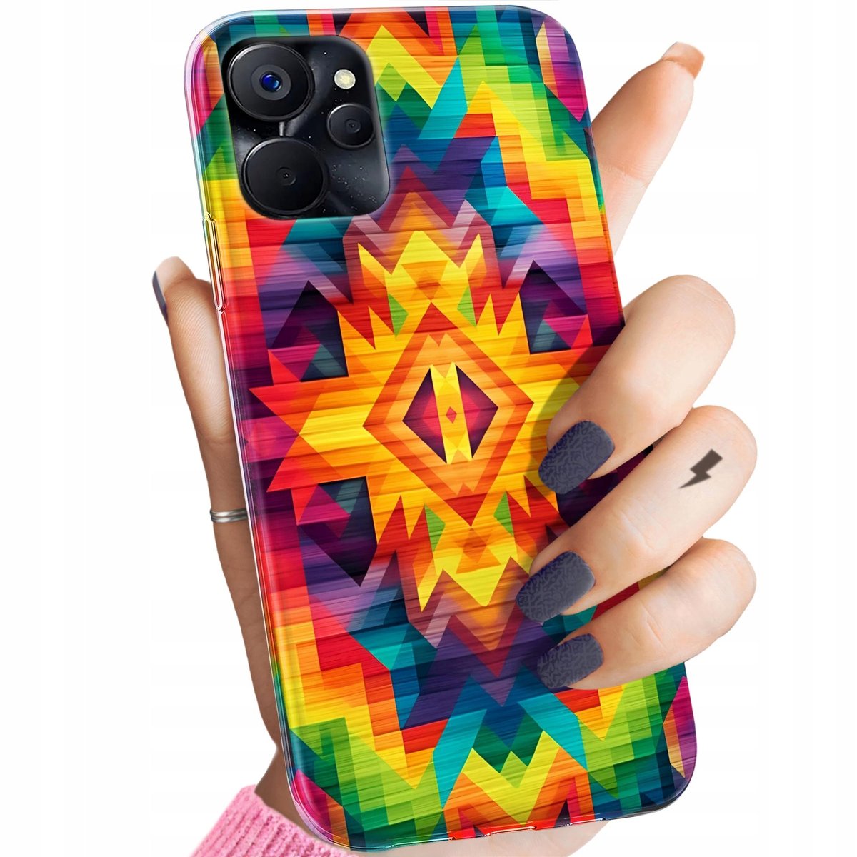 Etui Do Realme I Oppo A G Wzory Azteckie Aztec Aztecy Obudowa