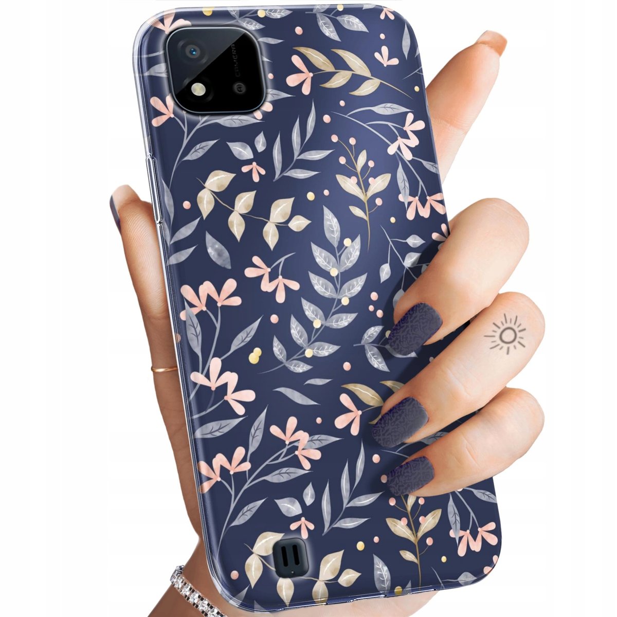 Etui Do Realme C C Wzory Floral Botanika Bukiety Obudowa