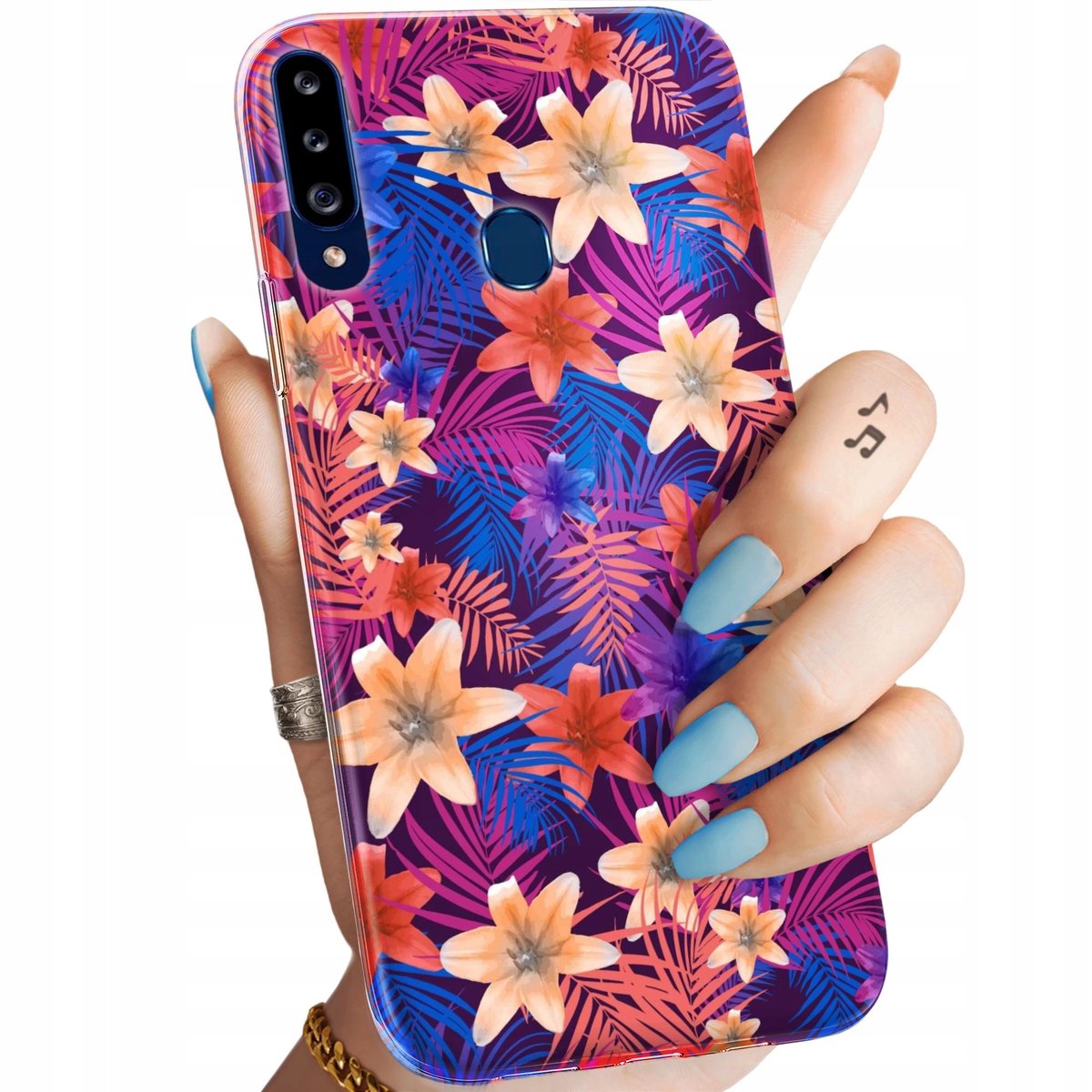 Etui Do Samsung Galaxy A S Wzory Tropic Tropikalne Tropiki Egzotyka