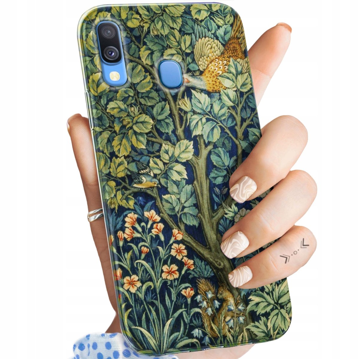 Etui Do Samsung Galaxy A40 Wzory William Morris Arts And Crafts Tapety