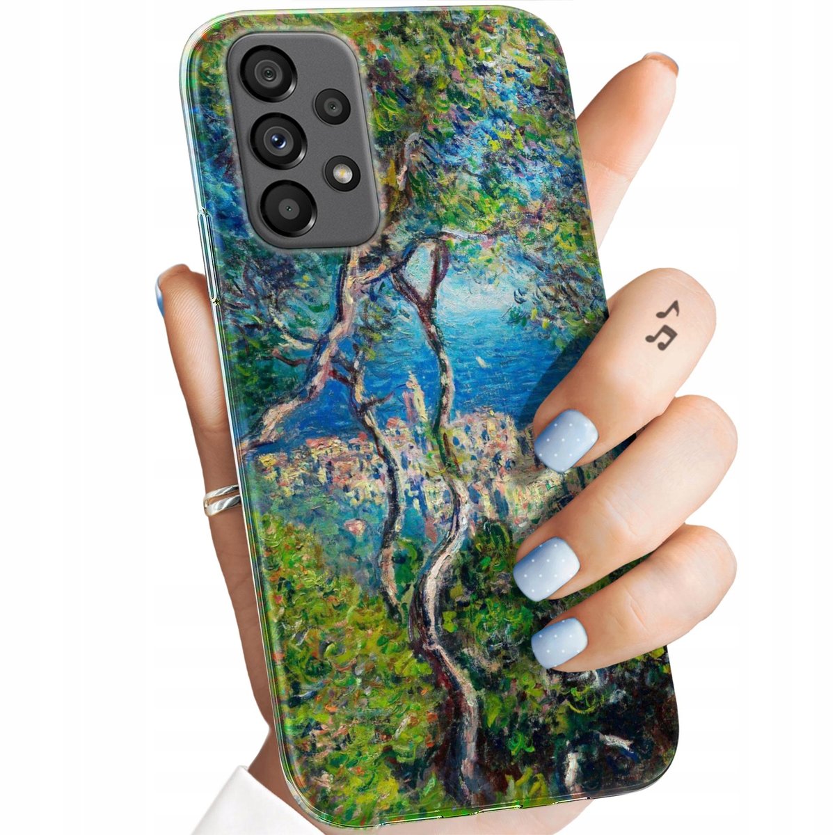 Etui Do Samsung Galaxy A Wzory Claude Monet Obudowa Pokrowiec Case