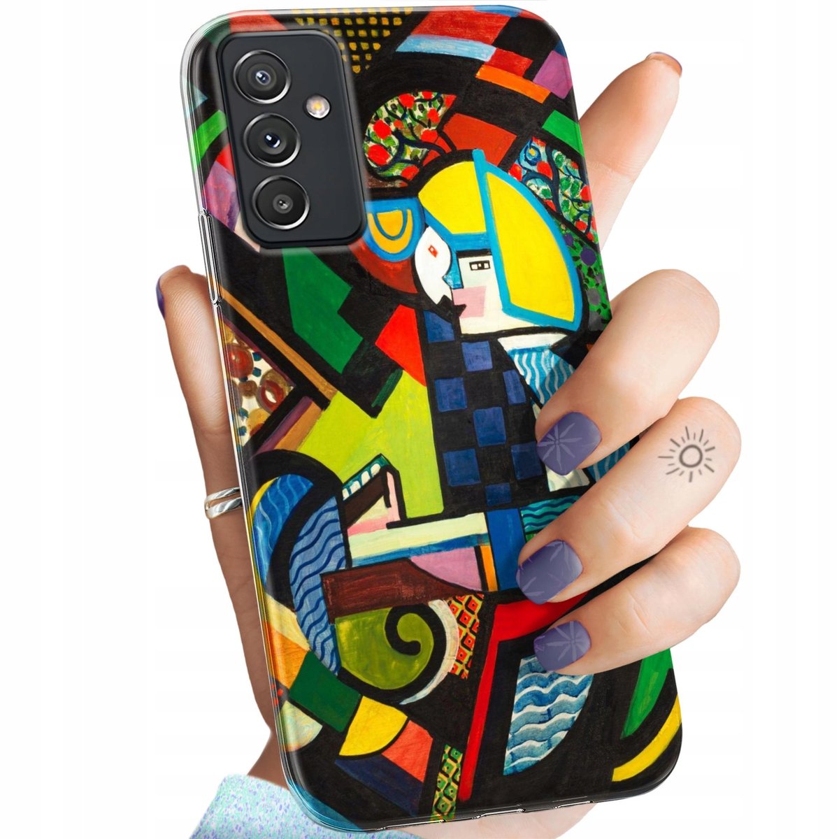 Etui Do Samsung Galaxy A G Wzory Kubizm Abstrakcjonizm Geometria