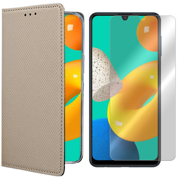 Etui Do Samsung Galaxy M32 Kabura Magnet Szkło 9H VegaCom Sklep