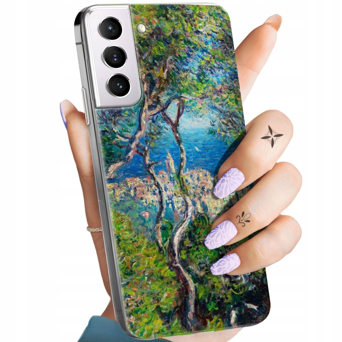 Etui Do Samsung Galaxy S21 5G Wzory Claude Monet Obudowa Pokrowiec Case