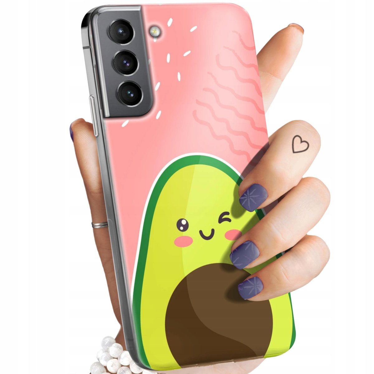 Etui Do Samsung Galaxy S Fe Wzory Awokado Avocado Owoc Obudowa