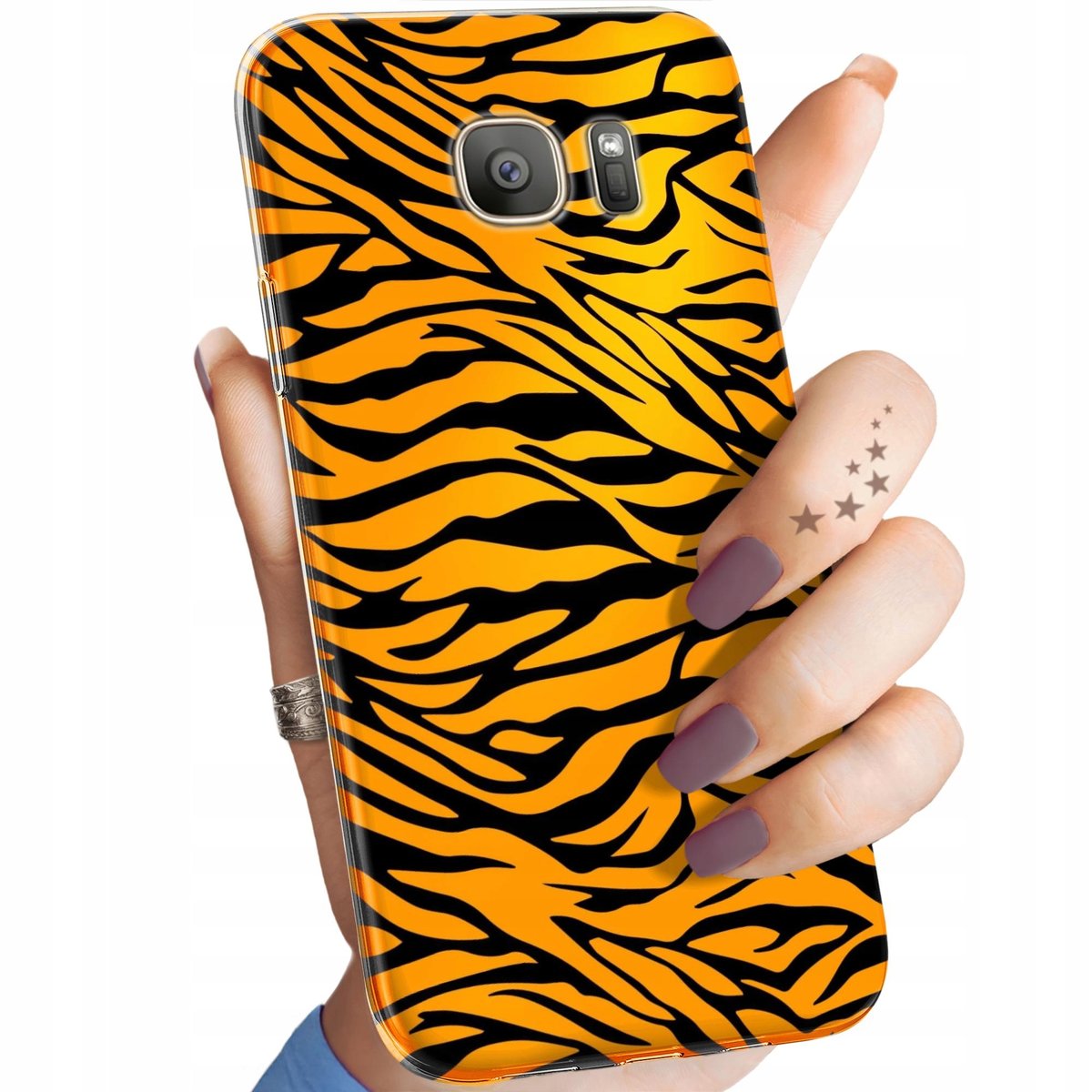 ETUI DO SAMSUNG GALAXY S7 WZORY TYGRYS TYGRYESK TIGER OBUDOWA POKROWIEC