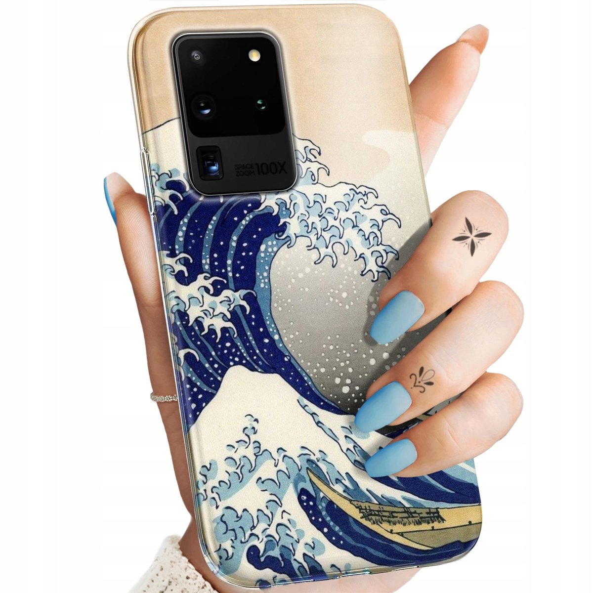 Etui Do Samsung S20 Ultra S11 Plus Wzory Japonia Kwiaty Tokio Obudowa