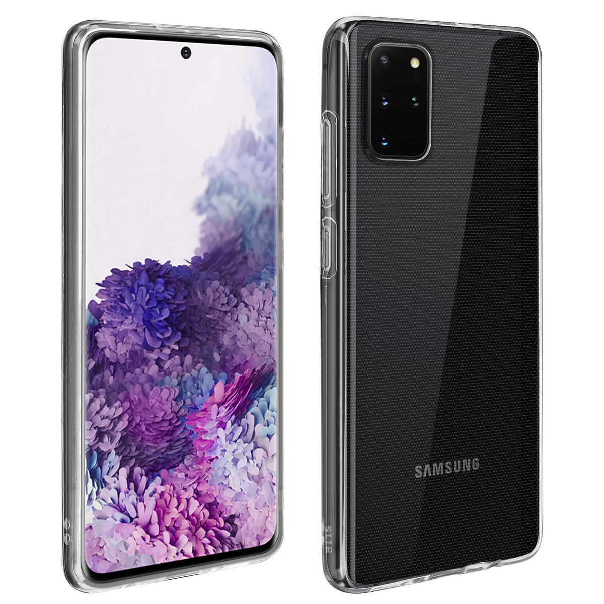 Etui do Samsunga Galaxy S20 Plus z folią ze szkła hartowanego 9H Clear