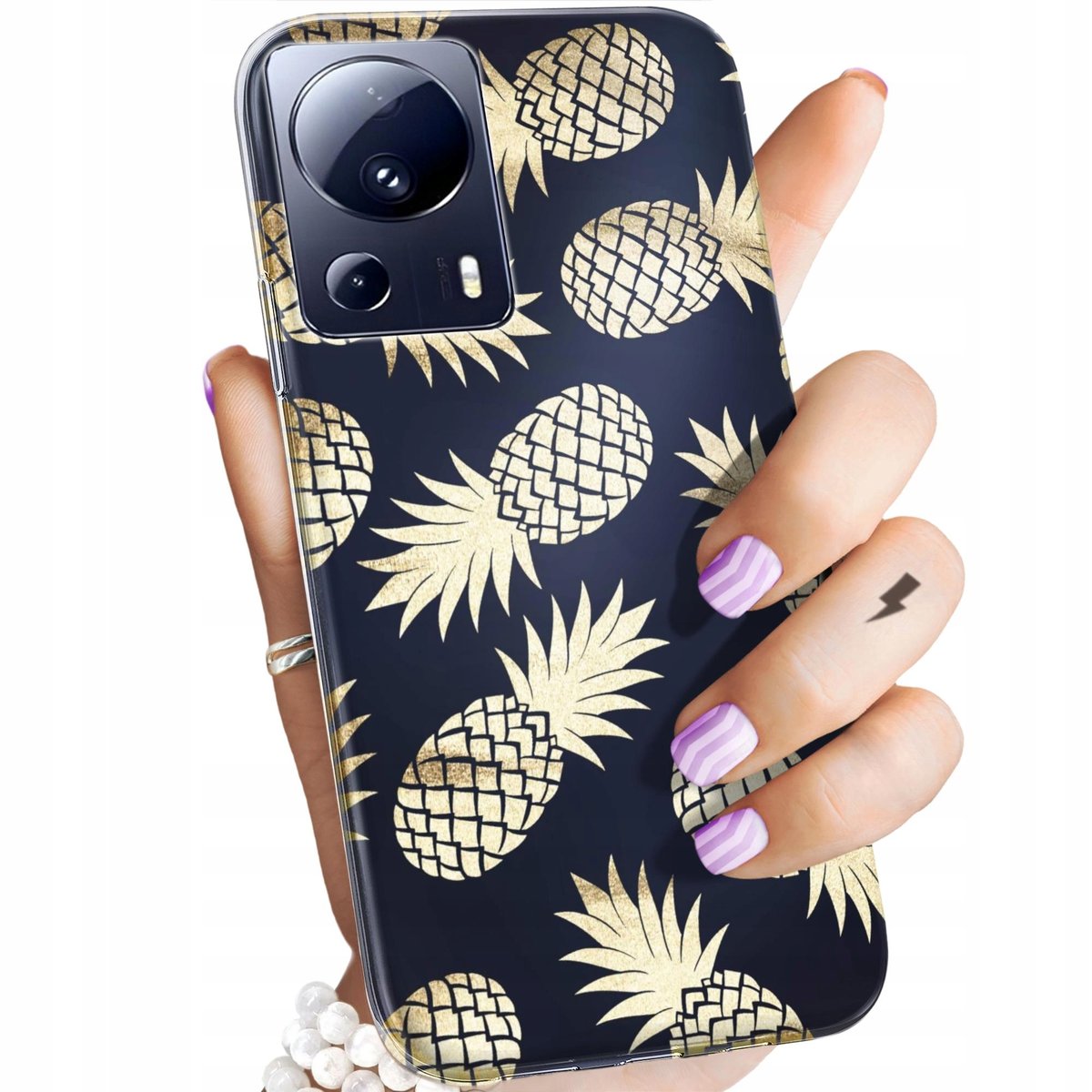 Etui Do Xiaomi Lite Civi Wzory Ananas Owoce Egzotyczne Obudowa