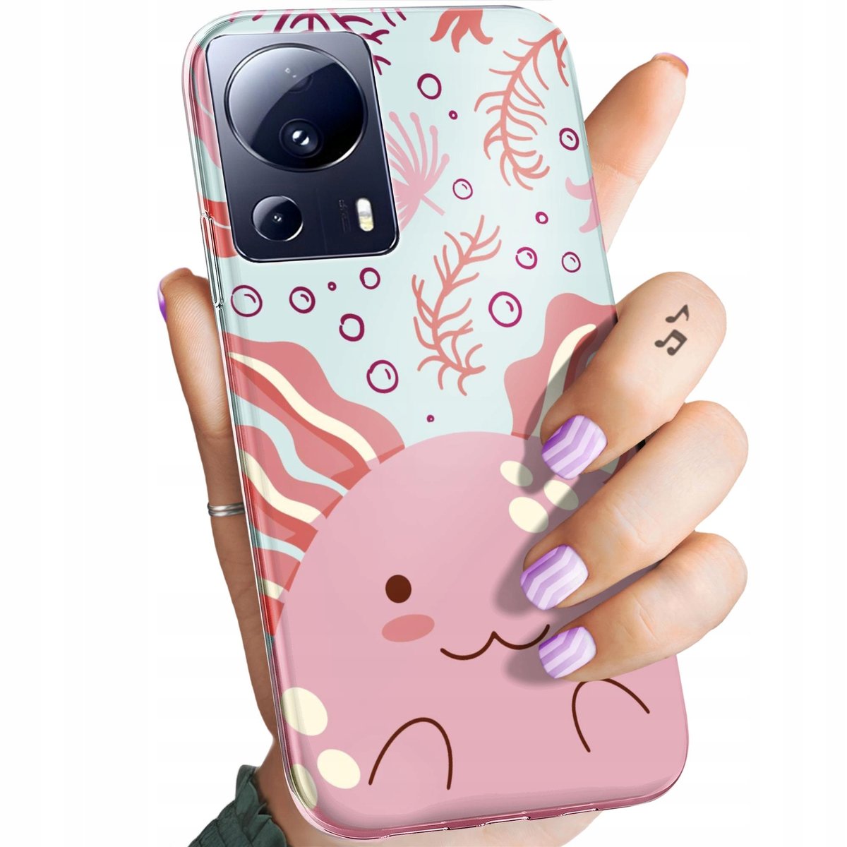 Etui Do Xiaomi Lite Civi Wzory Axolotl Aksolotl Z Aksolotlem