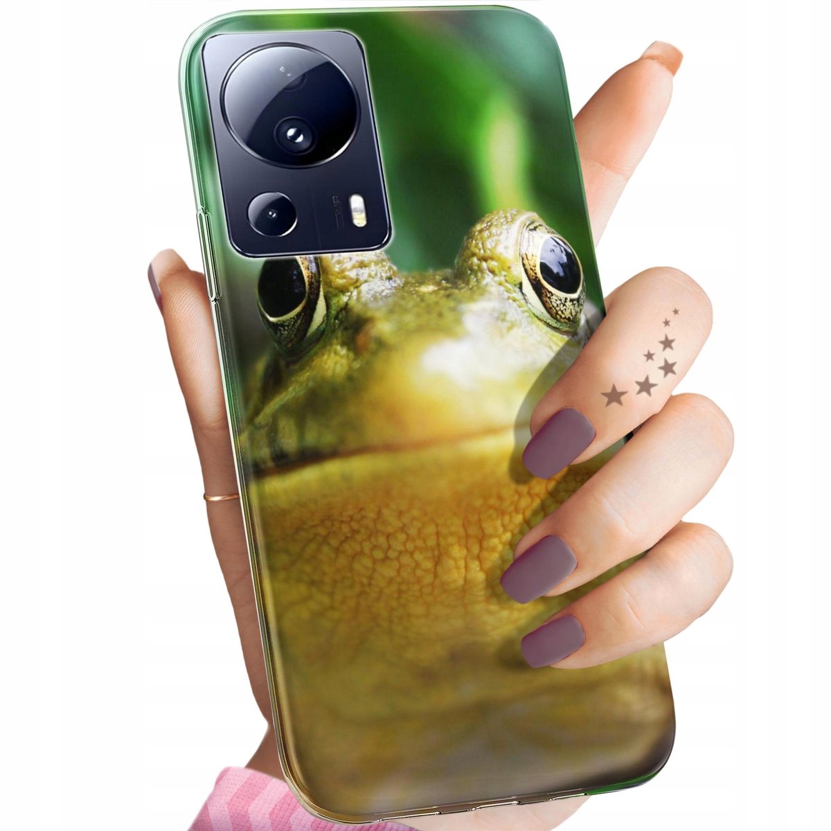 ETUI DO XIAOMI 13 LITE CIVI 2 WZORY ŻABKA ŻABA FROG OBUDOWA POKROWIEC