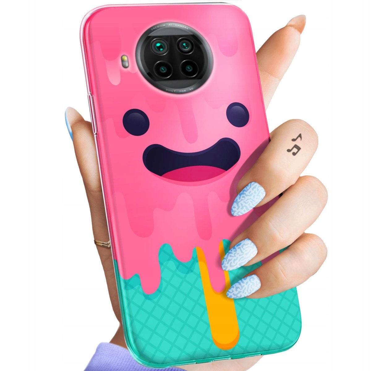 Etui Do Xiaomi Mi 10T Lite Wzory Candy Cukierki Słodycze Słodkie