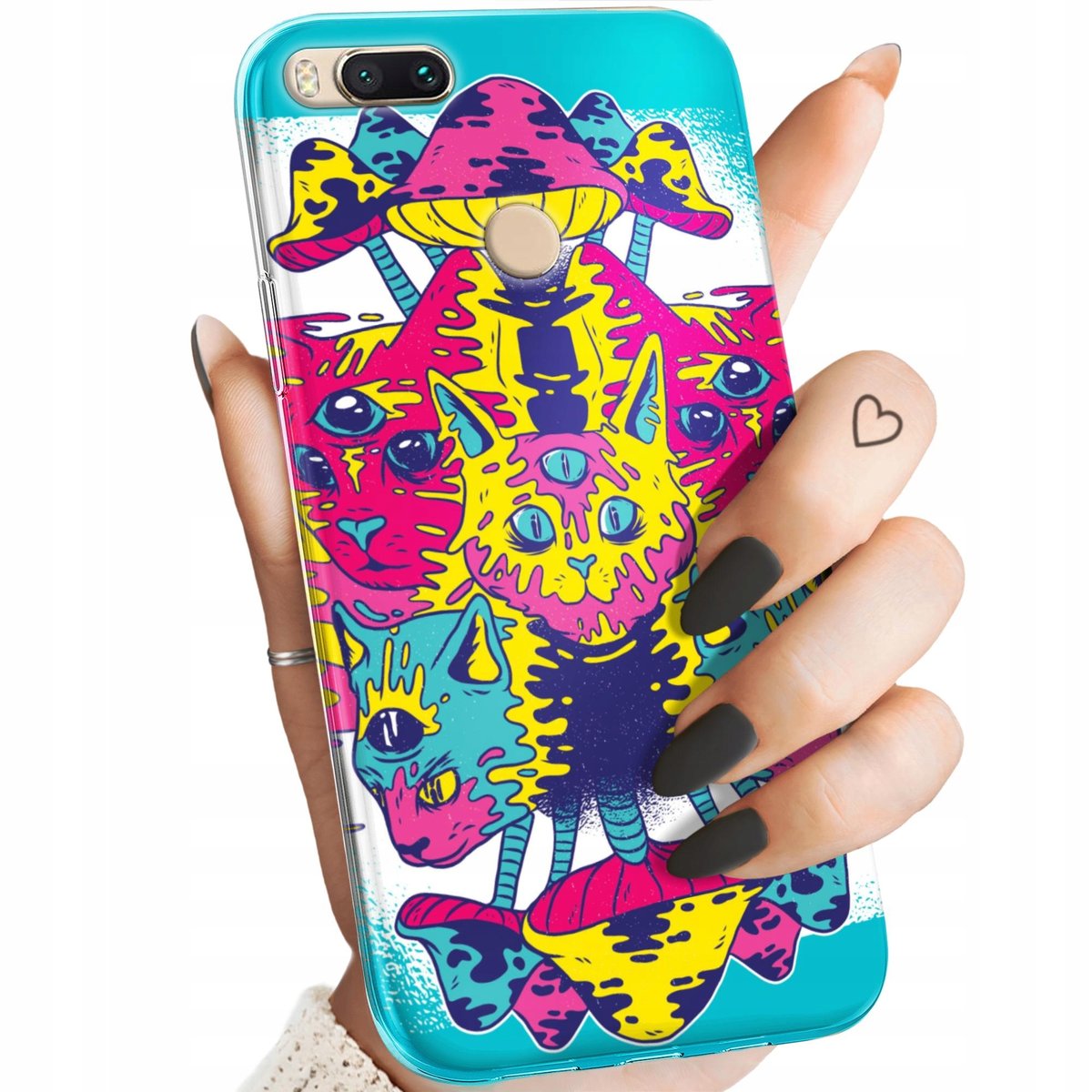 Etui Do Xiaomi Mi A Wzory Psycho Lsd Psychodelic Grzybki Obudowa