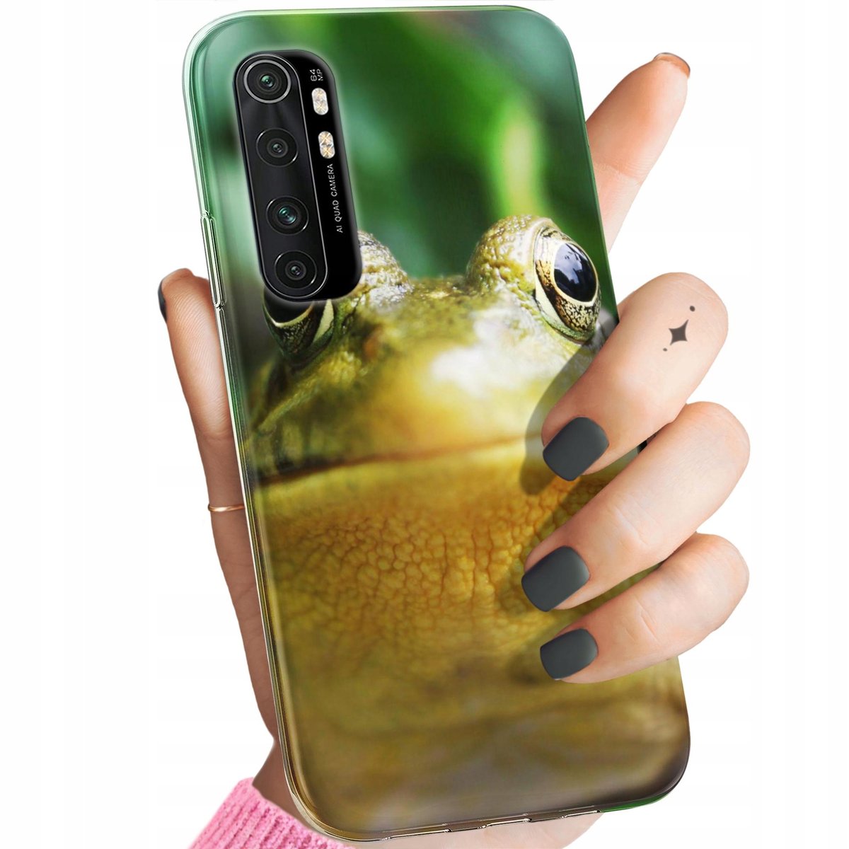 Etui Do Xiaomi Mi Note Lite Wzory Abka Aba Frog Obudowa Pokrowiec