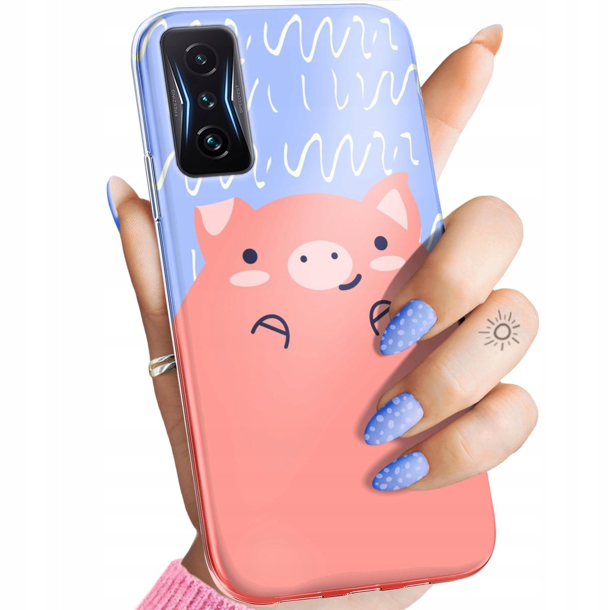 Etui Do Xiaomi Poco F4 Gt Wzory Świnka Peppa Bajka Obudowa Pokrowiec