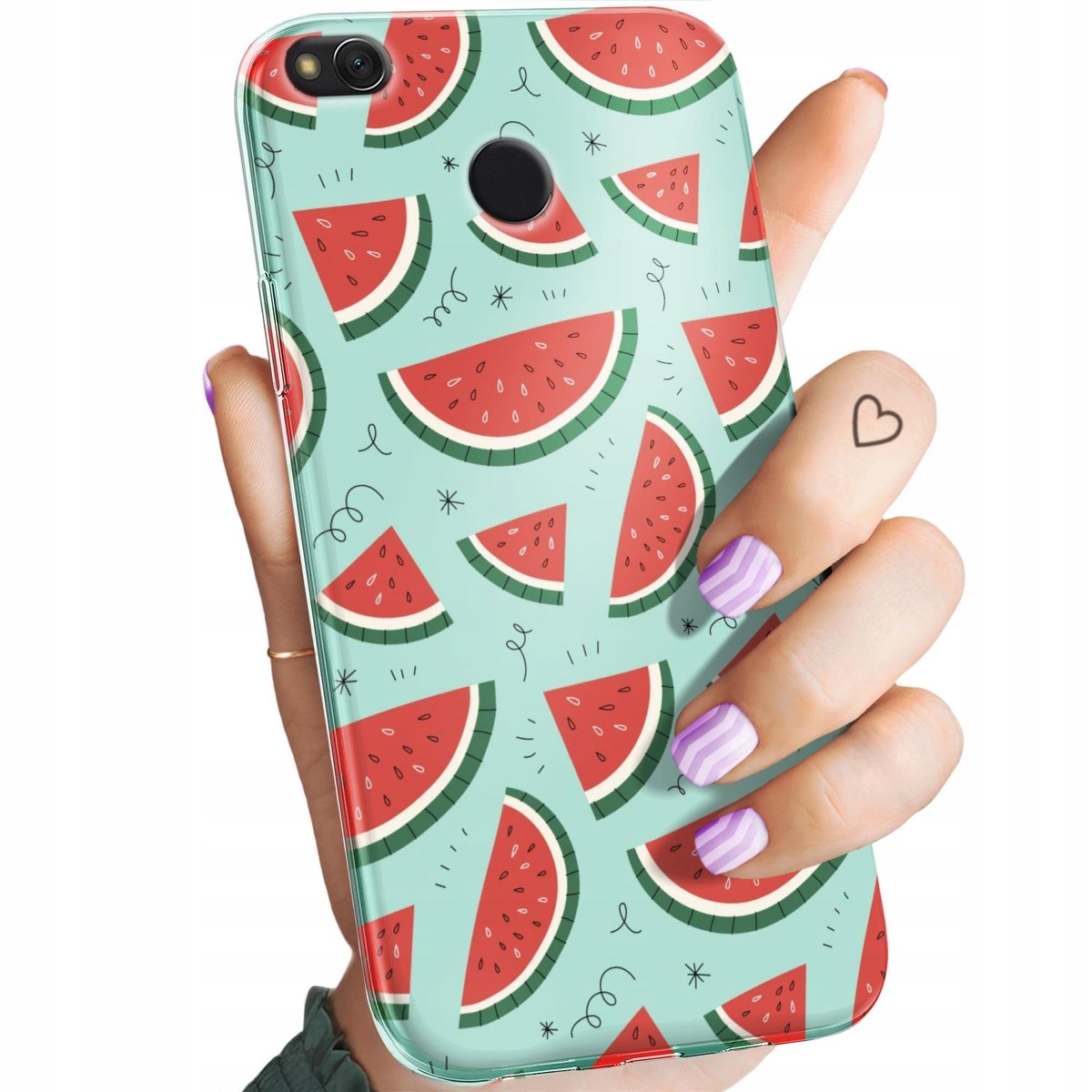 Etui Do Xiaomi Redmi X Wzory Owoce Arbuz Ananas Cytryny Obudowa