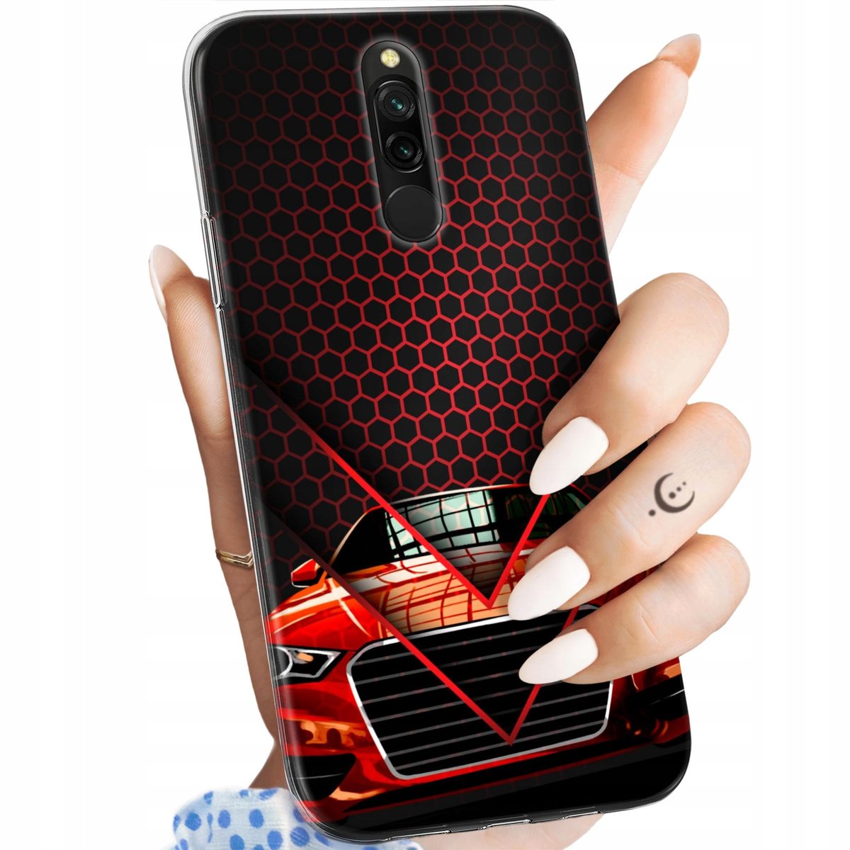 Etui Do Xiaomi Redmi 8 Wzory Auto Motor Pojazdy Samochody Obudowa