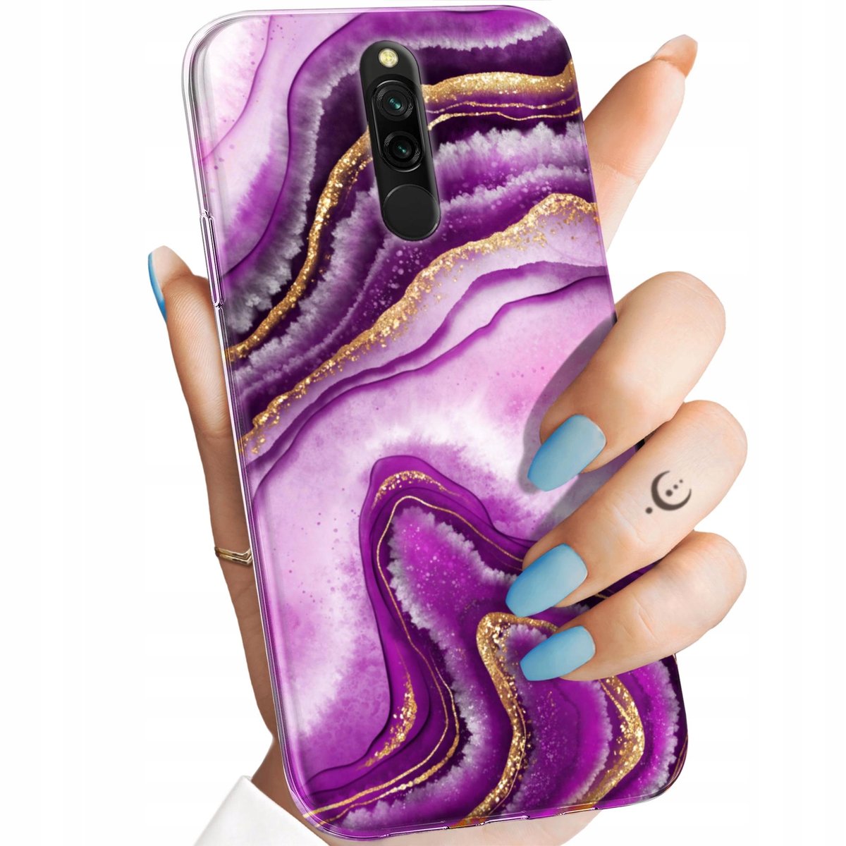 Etui Do Xiaomi Redmi Wzory R Owy Marmur Purpura R Marmur Obudowa