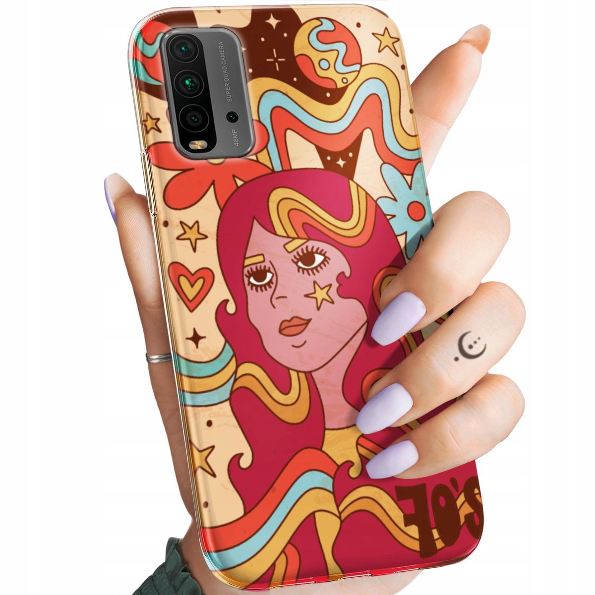 Etui Do Xiaomi Redmi T Poco M Wzory Hippie Peace Hippisi Obudowa