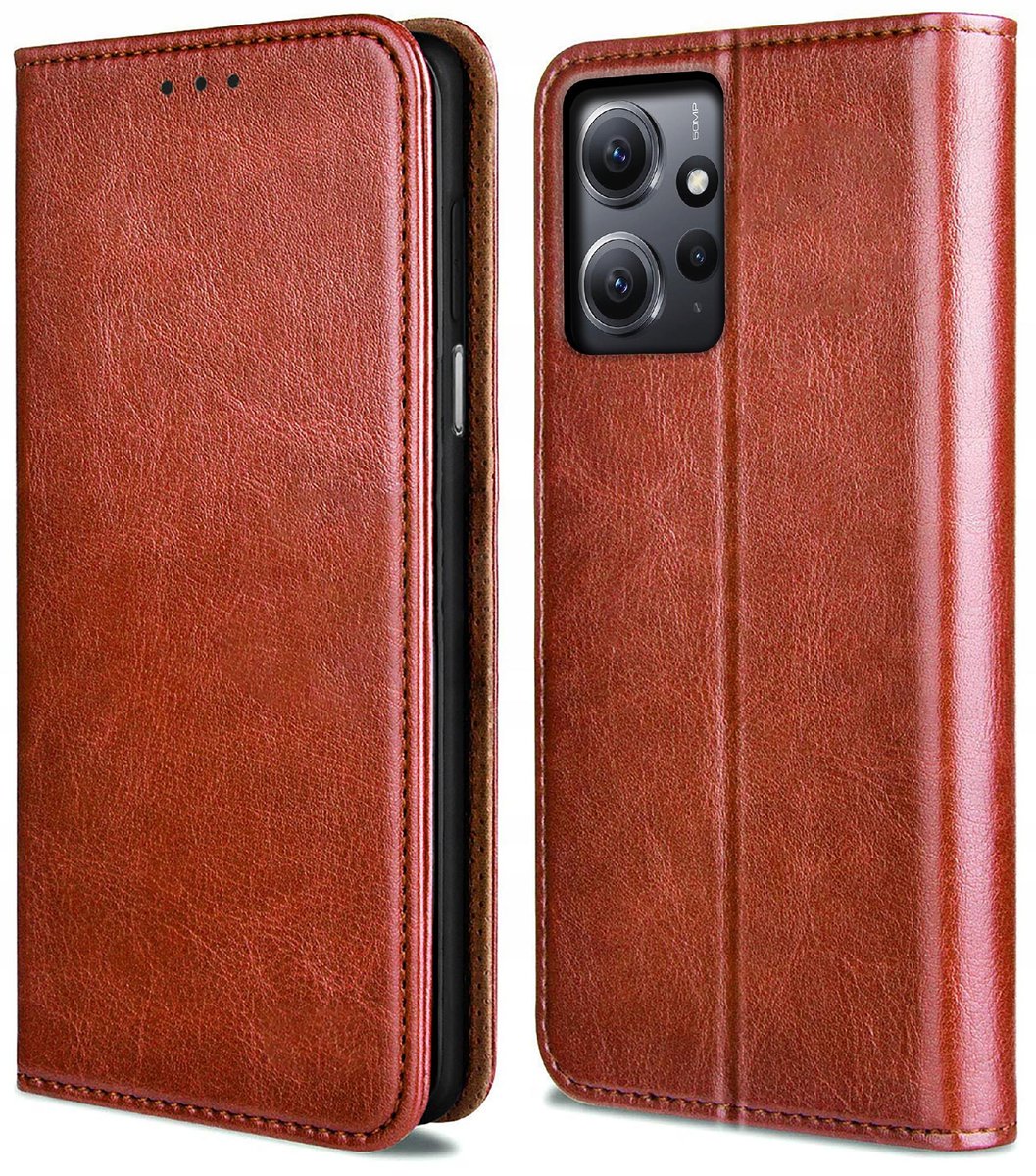 Etui do Xiaomi Redmi Note 12 CASE SKÓRZANE SZKŁO Krainagsm Sklep