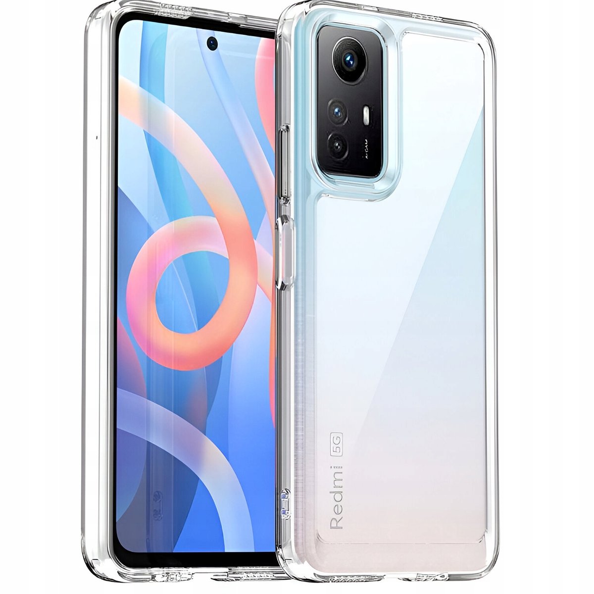 Etui Do Xiaomi Redmi Note 12S Gumowe Obudowa Case Silikon Slim