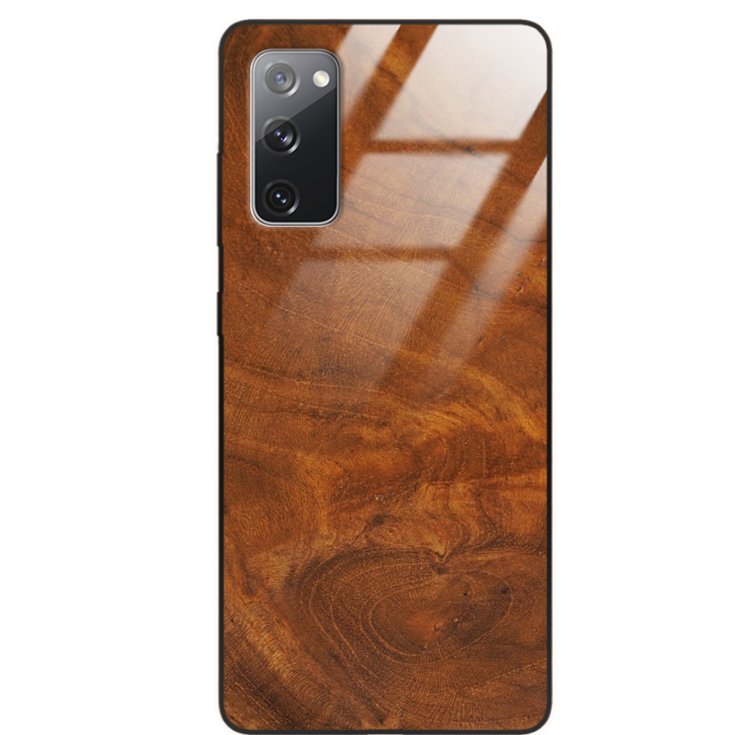 Etui Drewniane Samsung Galaxy S20 Fe Premium Wood Caramel Forestzone