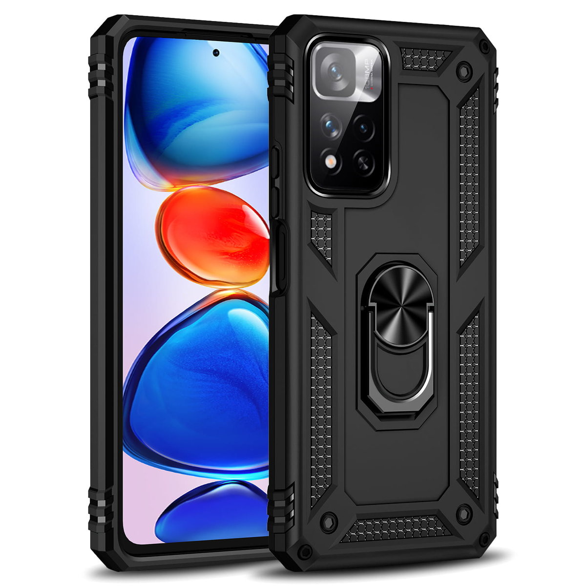 ETUI EXOGUARD ARMOR RING XIAOMI REDMI NOTE 11 PRO 5G PANCERNE CASE