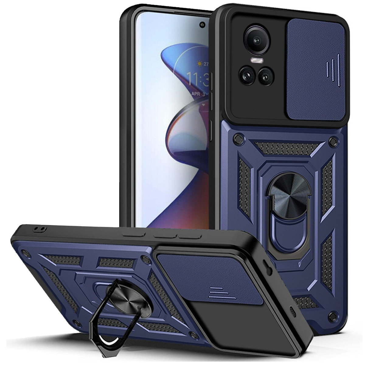 Etui Exoguard Camshield Oppo Reno 10 5G 10 Pro 5G Pancerne Case