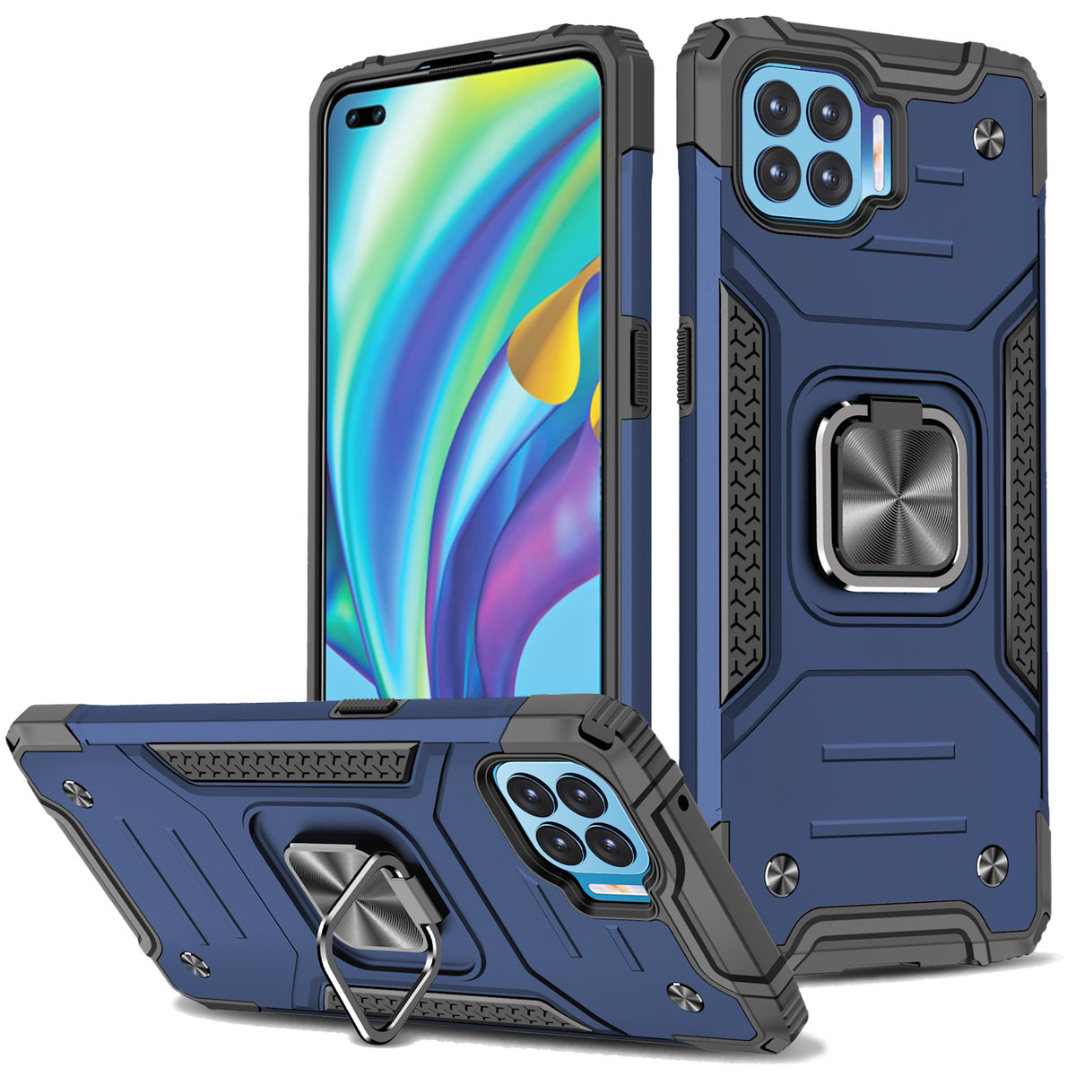 Etui Exoguard Qring Oppo Reno Lite Pancerne Case Obudowa Futera