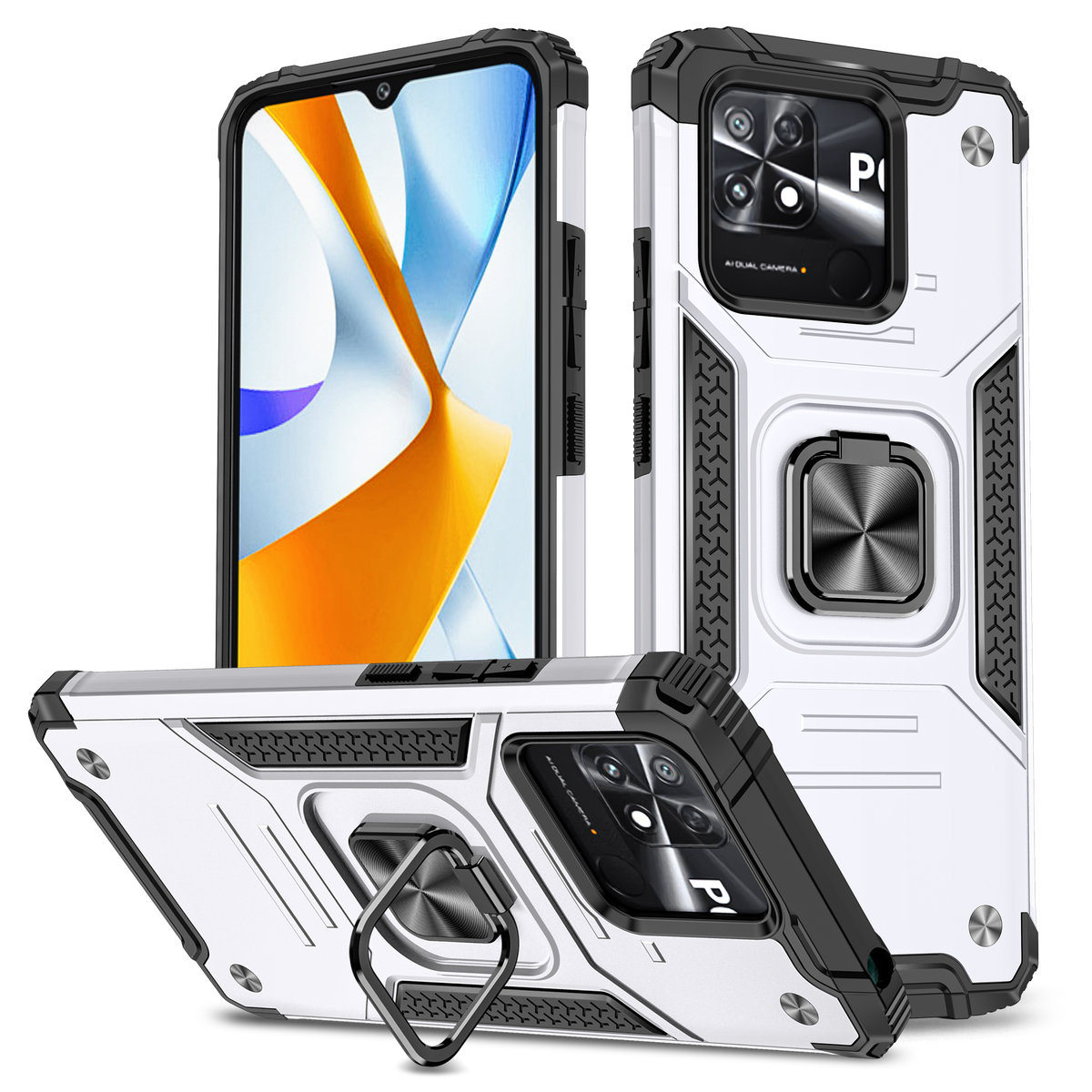 Etui Exoguard Qring Xiaomi Poco C Pancerne Case Obudowa Futera