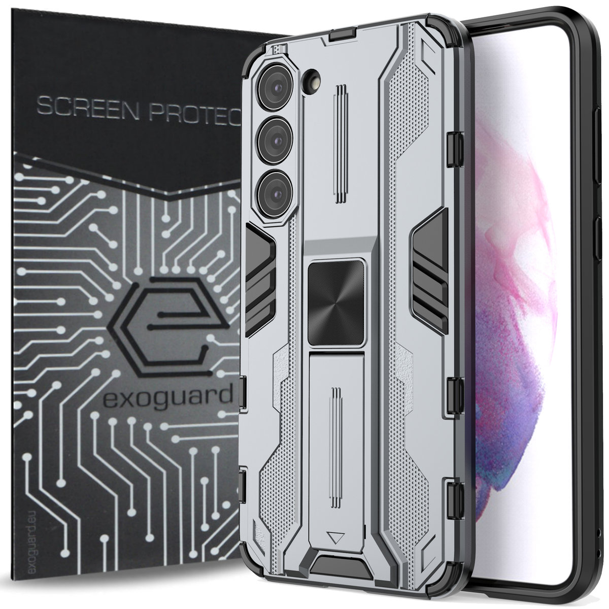 ETUI EXOGUARD SUPERSONIC SZKŁO SAMSUNG GALAXY S23 5G PANCERNE