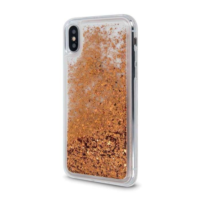 Etui IPHONE SE 2022 SE 2020 7 8 Przelewany Brokat Liquid Sparkle