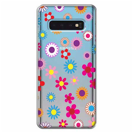 Etui Na Samsung Galaxy S Plus Kolorowe Stokrotki Etuistudio