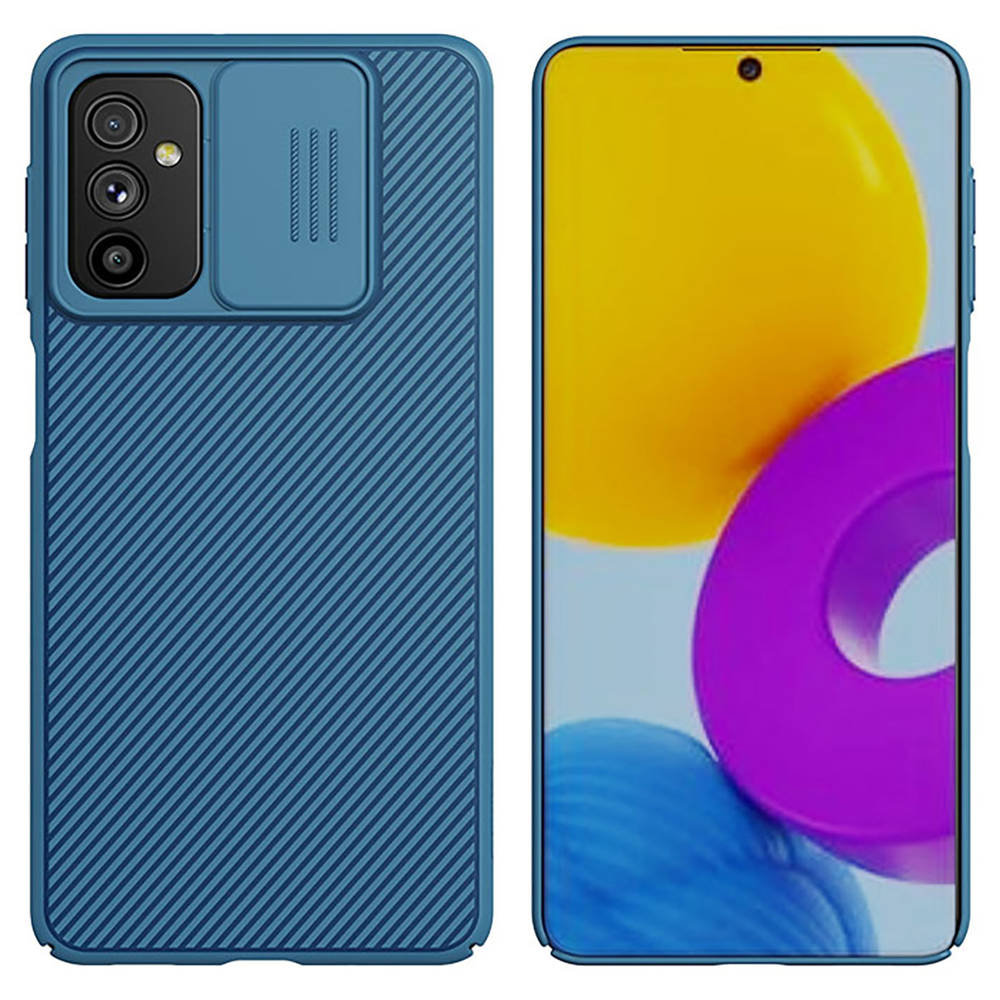 Etui Nillkin CamShield Do Samsung Galaxy M52 5G Niebieskie Nillkin