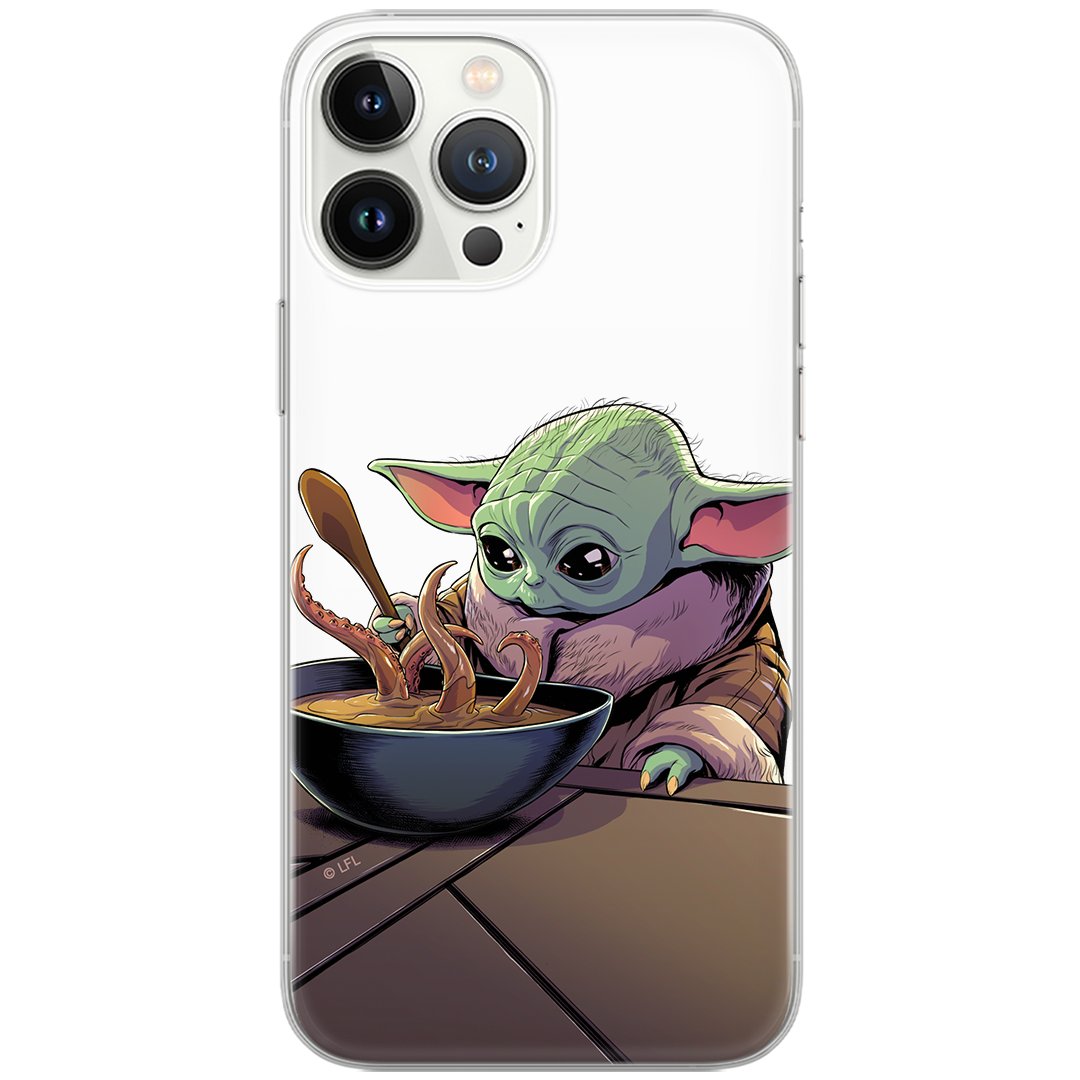 Etui Star Wars dedykowane do Iphone 13 MINI wzór Baby Yoda 027 Etui