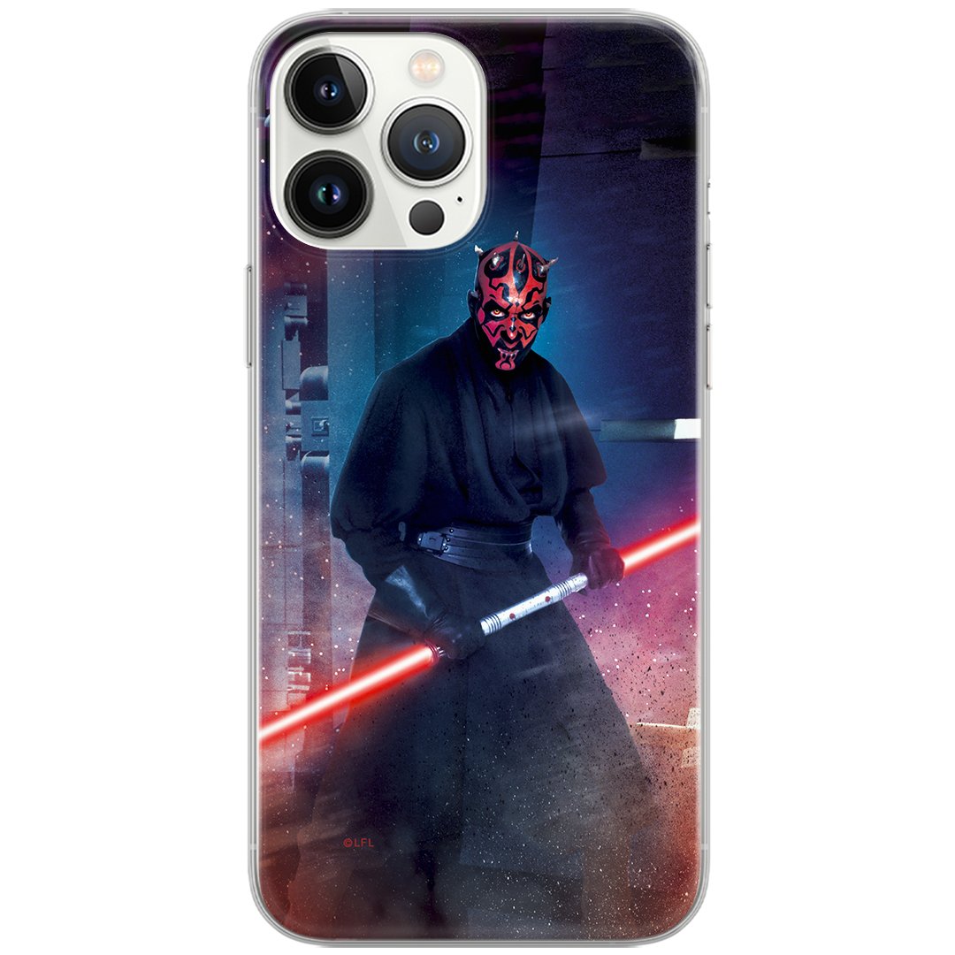 Etui Star Wars dedykowane do Iphone 14 PRO wzór Darth Maul 001