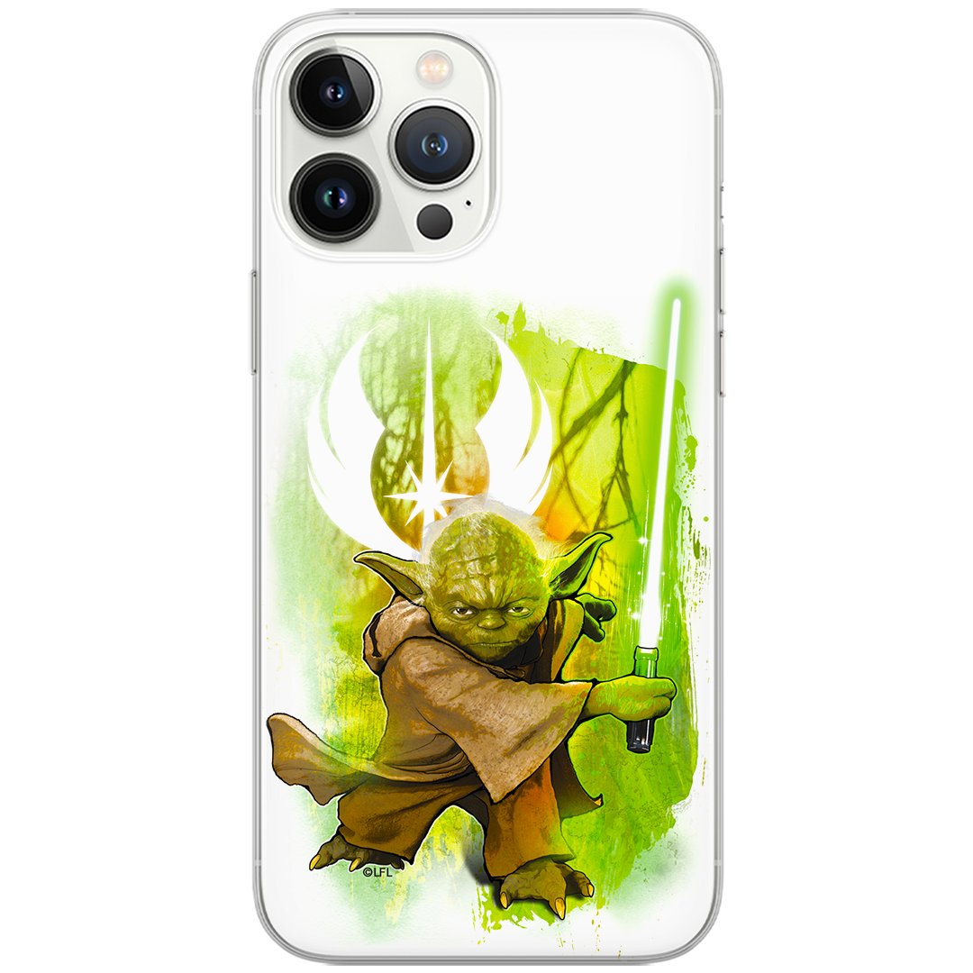 Etui Star Wars dedykowane do Iphone 14 PRO wzór Yoda 005 oryginalne i