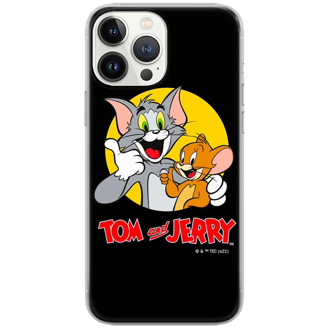 Etui Tom and Jerry dedykowane do Samsung S22 ULTRA wzór Tom i Jerry