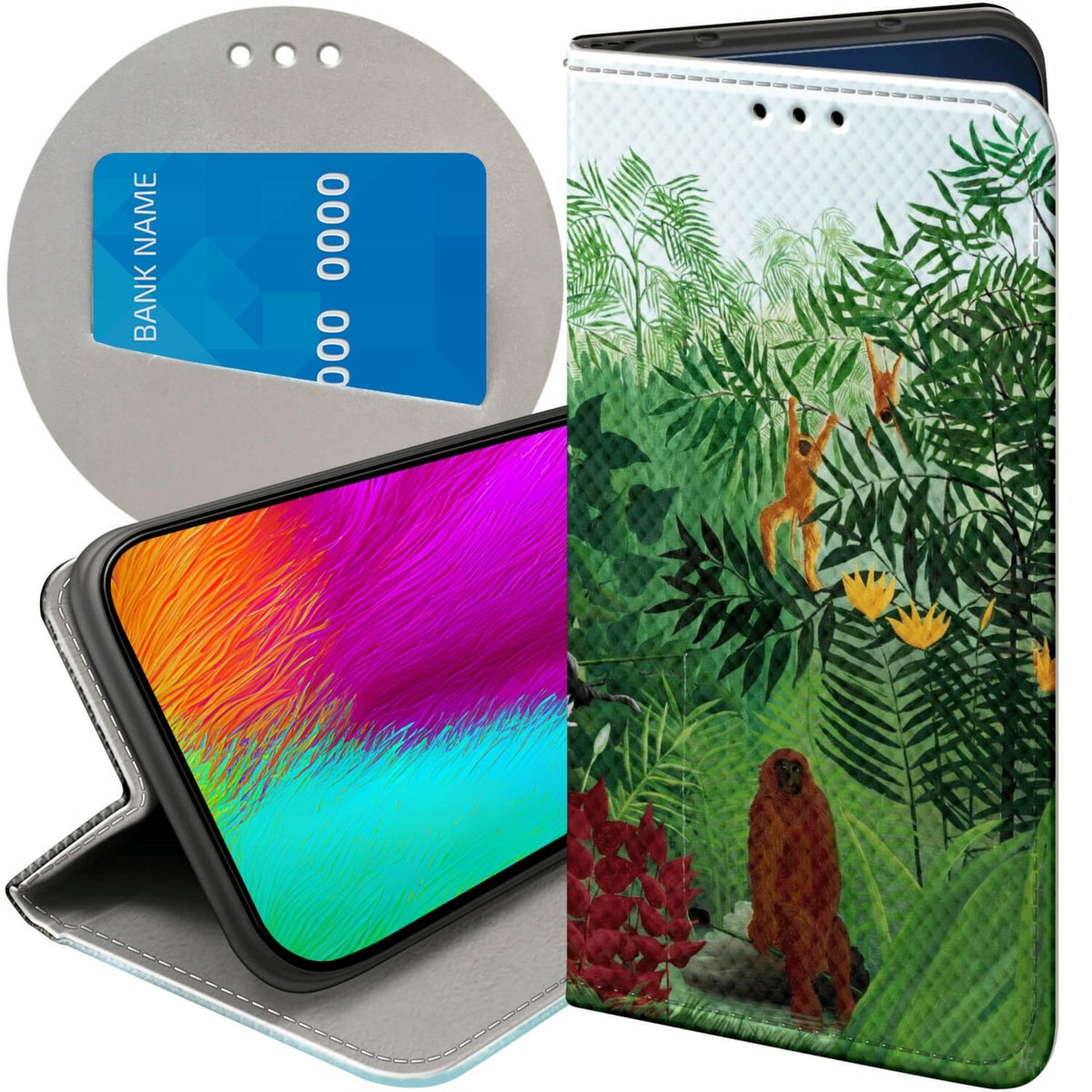 Etui Z Klapk Do Oppo Reno Lite Wzory Henri Rousseau Pejza Malarz