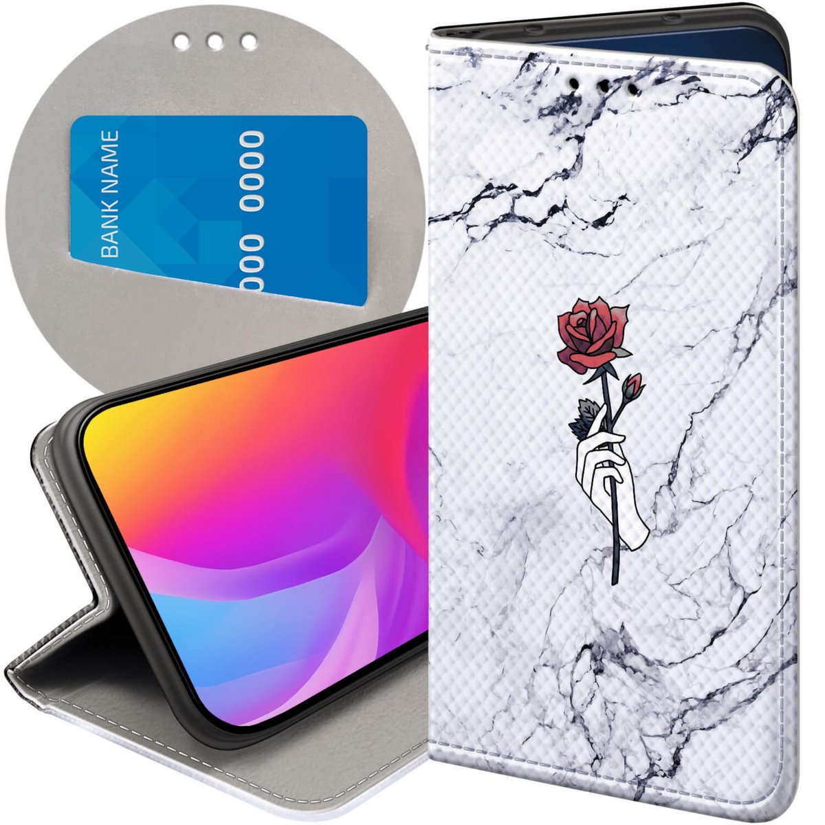 Etui Z Klapk Do Oppo Reno G Wzory Damskie Kobiece Stylowe Futera